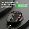 Elvon Wireless Mouse – Silent Clicks, Smarter Power Display
