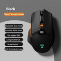 Elvon Wireless Mouse – Silent Clicks, Smarter Power Display